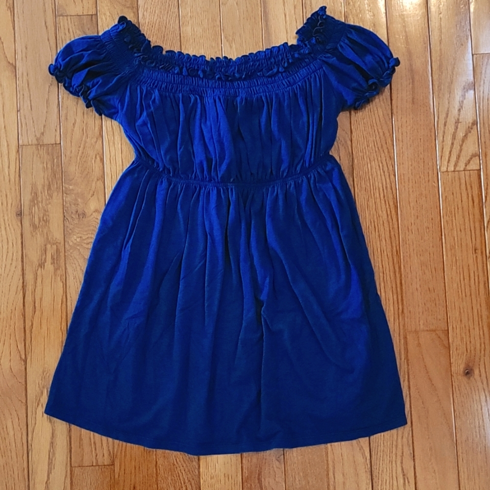 Moda International Dark Blue top Women's M